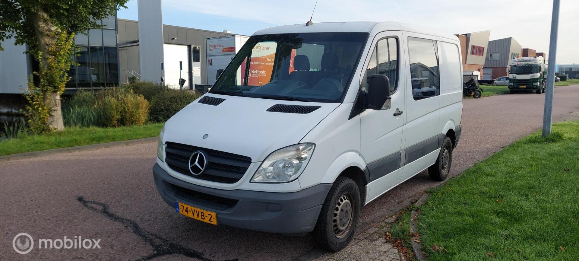 Mercedes Sprinter bestel 213 2.2 CDI 325 Dubbel cabine, Auto's, Electronic Stability Program (ESP), Achterwielaandrijving, Gebruikt