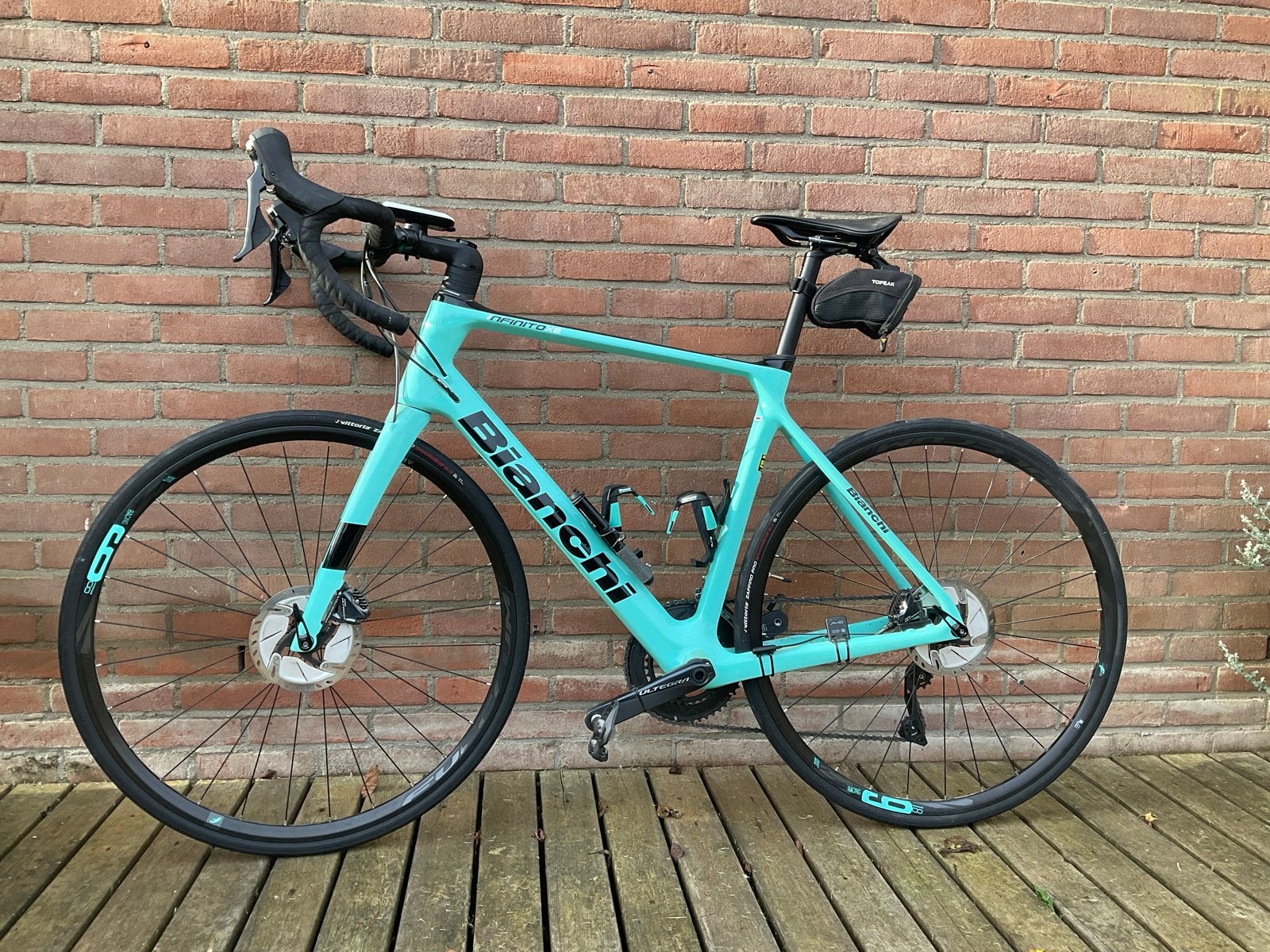 Bianchi infinito xe, Fietsen en Brommers, Carbon, Zo goed als nieuw, 57 tot 61 cm, Meer dan 20 versnellingen