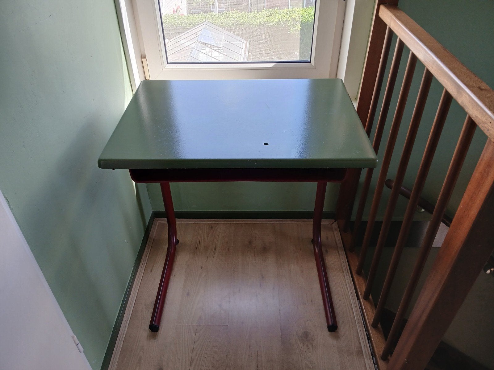Bureau/ schoolbank, Huis en Inrichting, Bureaus, Ophalen, Gebruikt