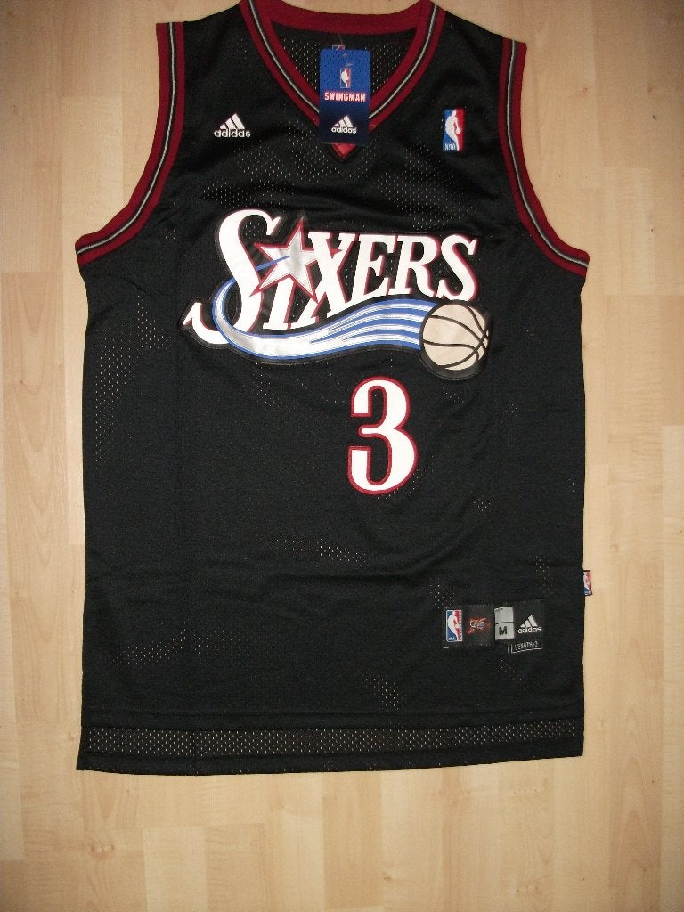 Philadelphia 76ers Retro Jersey Iverson maat: M, Sport en Fitness, Basketbal, Ophalen of Verzenden, Nieuw, Kleding