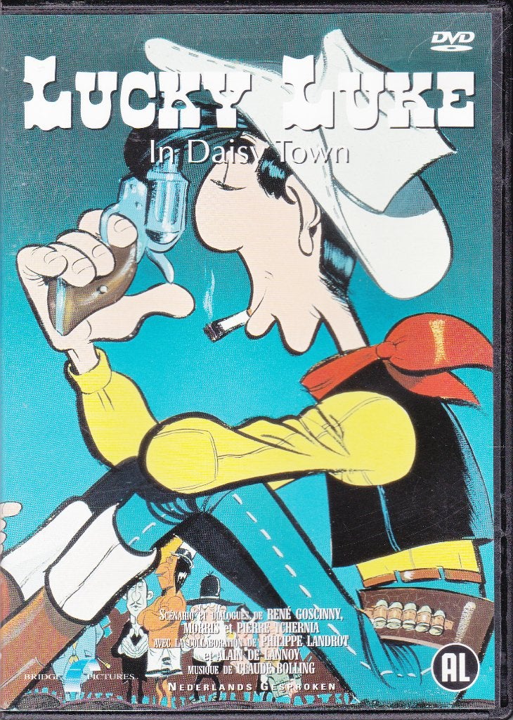 Lucky Luke in Daisy town ֎ René Goscinny, Morris, Cd's en Dvd's, Europees, Gebruikt, Tekenfilm, Alle leeftijden