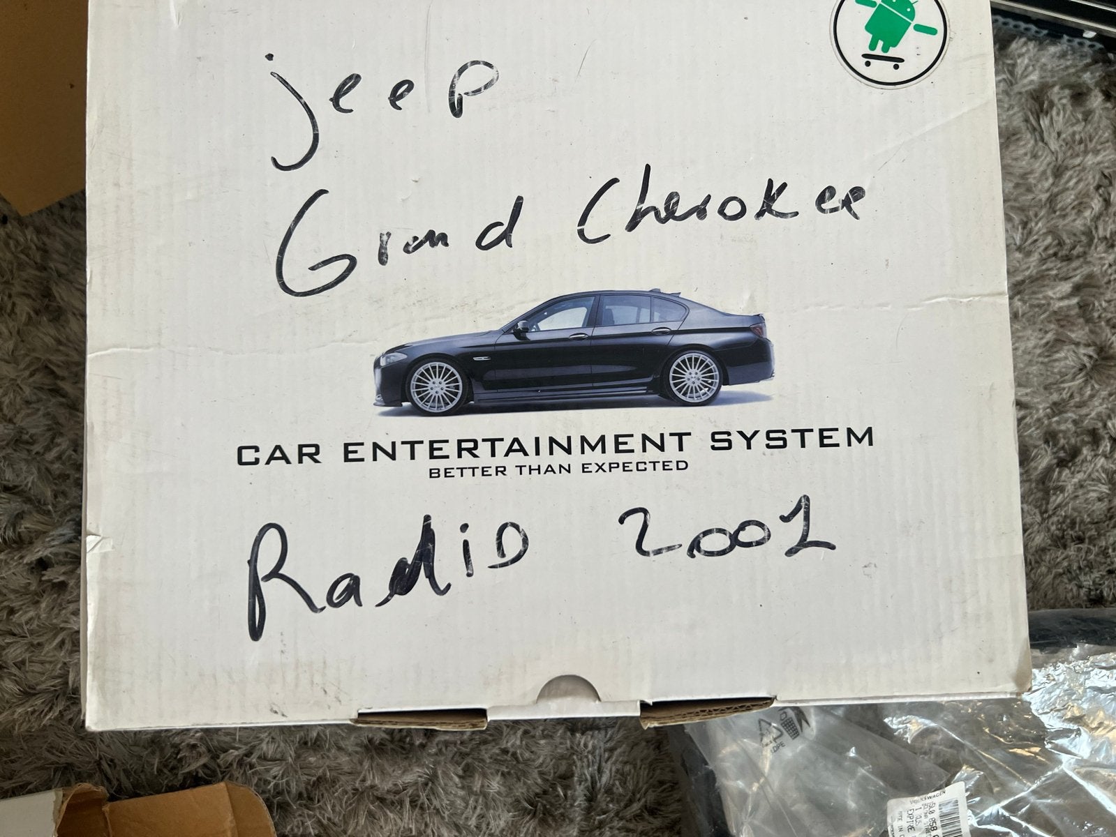 Originele autoradio Jeep Grand Cherokee 2001, Ophalen, Gebruikt
