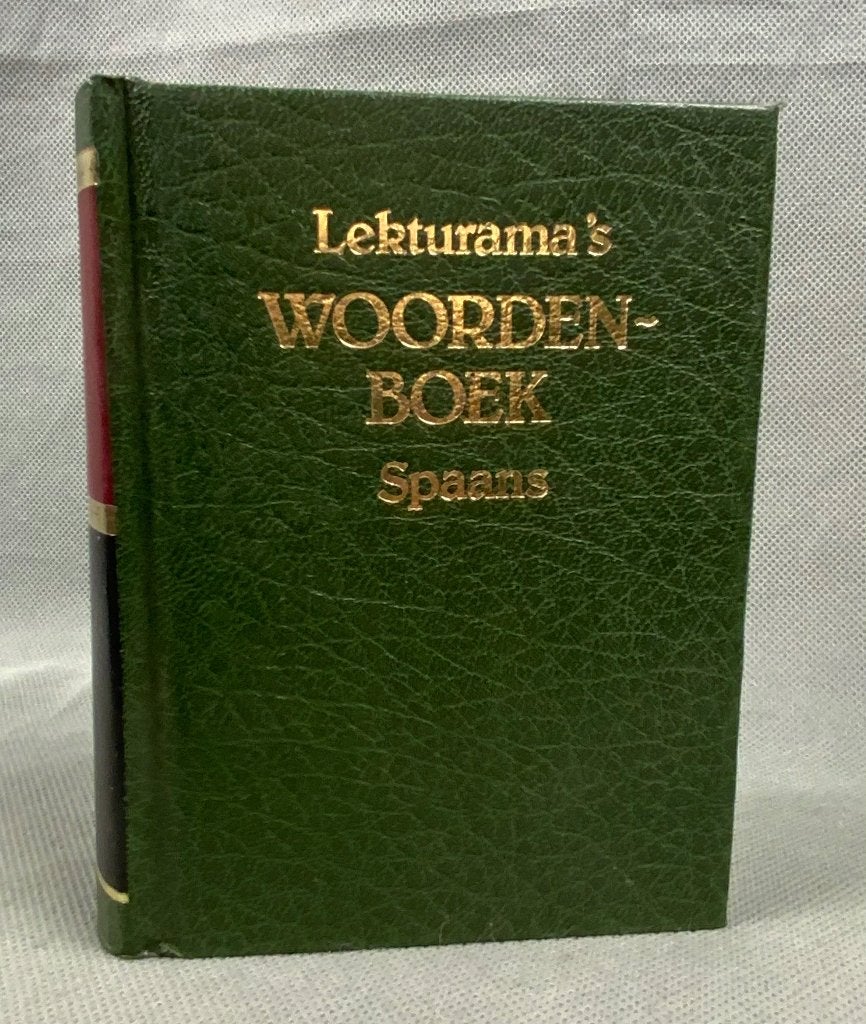 Vintage 80s Lekturama’s Woordenboek Nederlands - Spaans, Boeken, Spaans, Overige uitgevers, Diverse auteurs, Ophalen of Verzenden