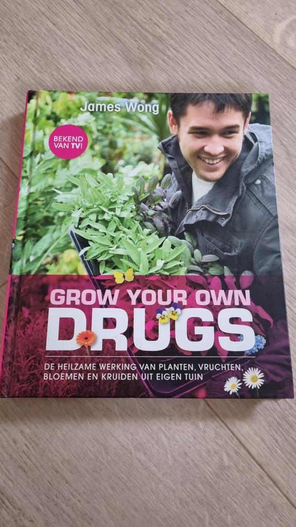 Grow your own drugs James Wong boek, Boeken, Ophalen, Zo goed als nieuw