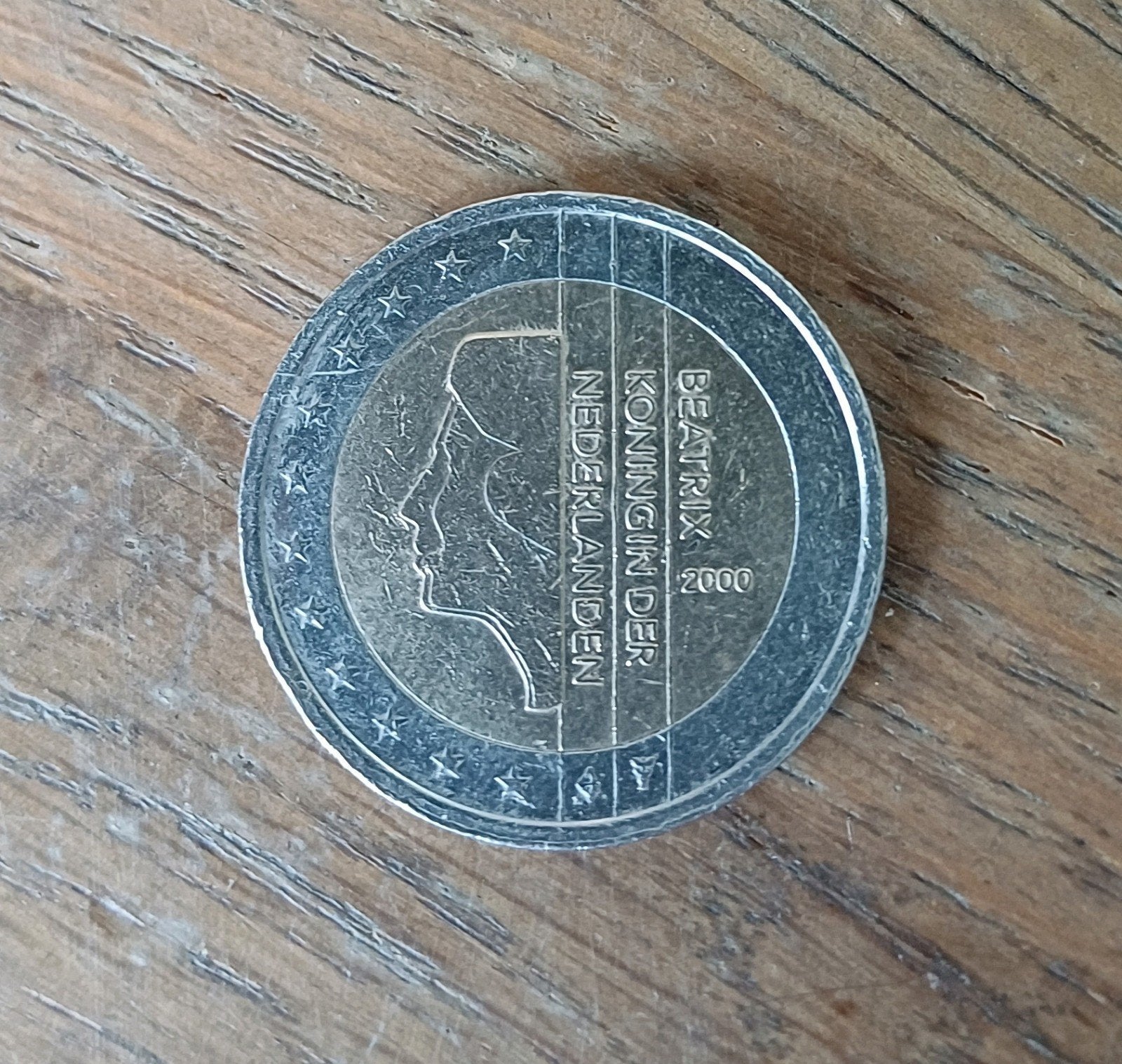 2 Euro munt Nederland 2000 Beatrix, Postzegels en Munten, Munten | Europa | Euromunten, Ophalen of Verzenden, Overige landen, 2 euro