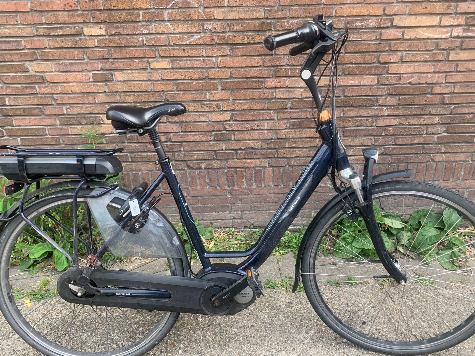 E bike batavus weis e-go bosch, Fietsen en Brommers, Elektrische fietsen, Ophalen, Batavus, Zo goed als nieuw, 51 tot 55 cm