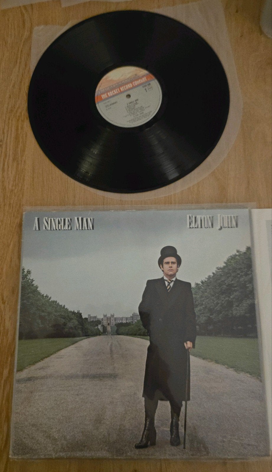 Elton John - A Single Man LP (1978), LP, Gebruikt, Pop, Ophalen of Verzenden