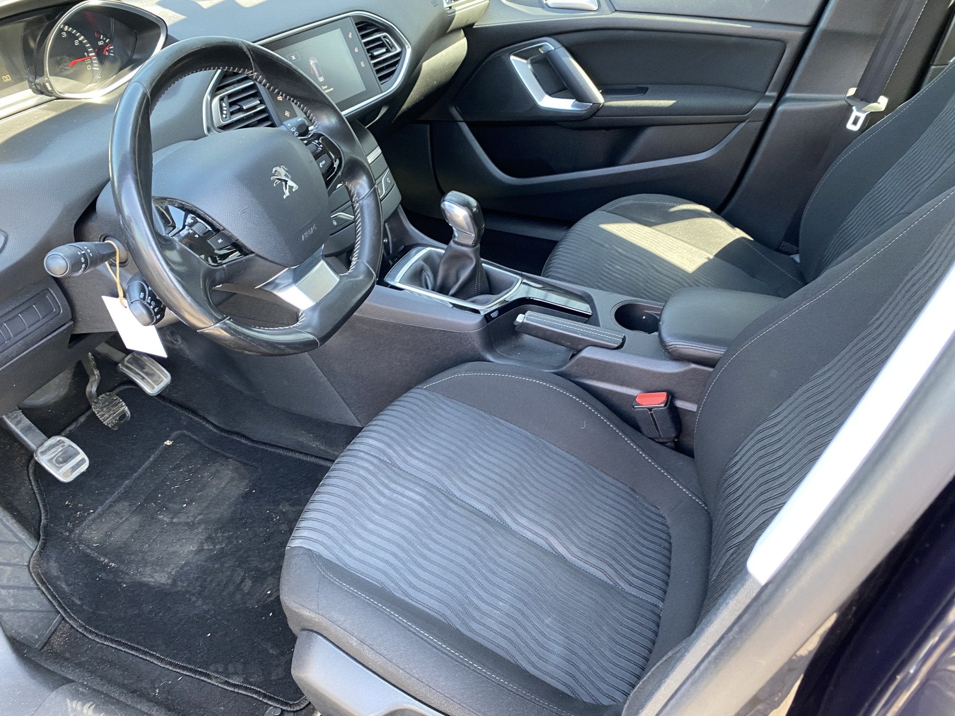 Peugeot 308 SW 1.2 PureTech Blue Lease A/C, Navi, CC, Trekh,, Voorwielaandrijving, Stof, Gebruikt, Euro 6