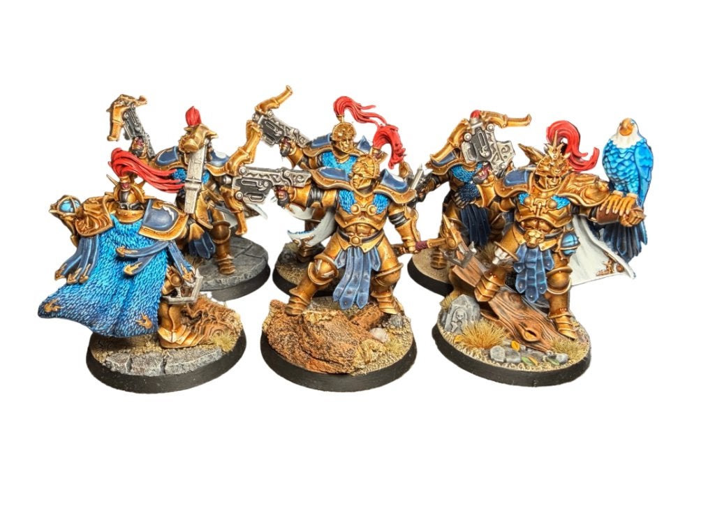 Warhammer AOS Stormcast Eternals Vanguard Hunters x 6, ., Warhammer, Ophalen of Verzenden, Zo goed als nieuw