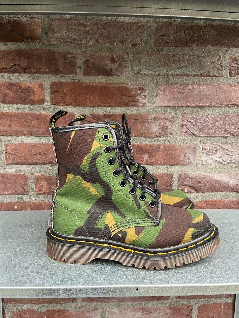 Dr. Martens MIE Camo bex maat Uk 3/ Eu 36, Dr. Martens, -, -, Lage of Enkellaarzen