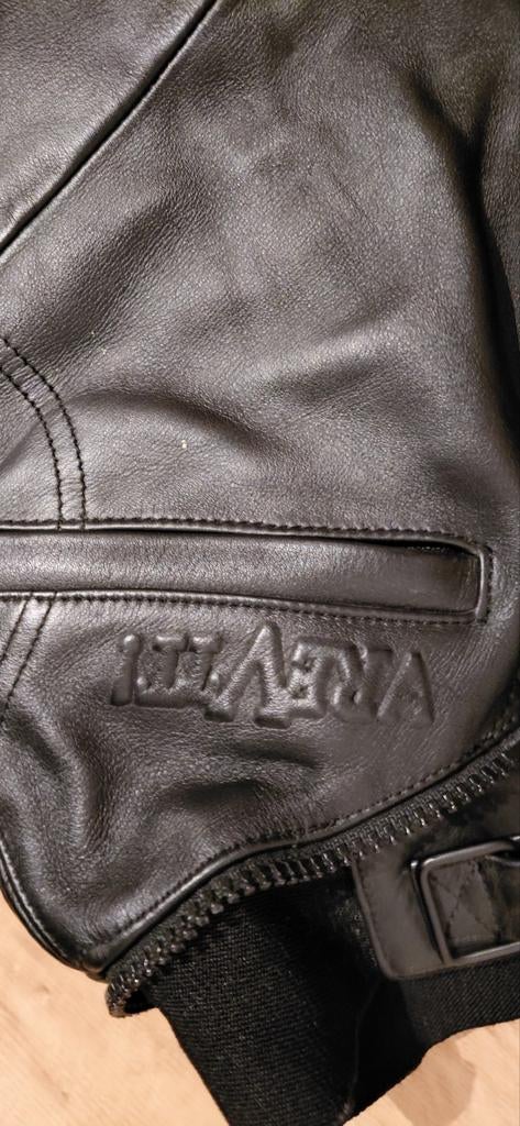 Leren Motor Broek Revit mt 44 mat zwart Z.g.a.n. damesbroek, Ophalen of Verzenden, Tweedehands, Broek | leer