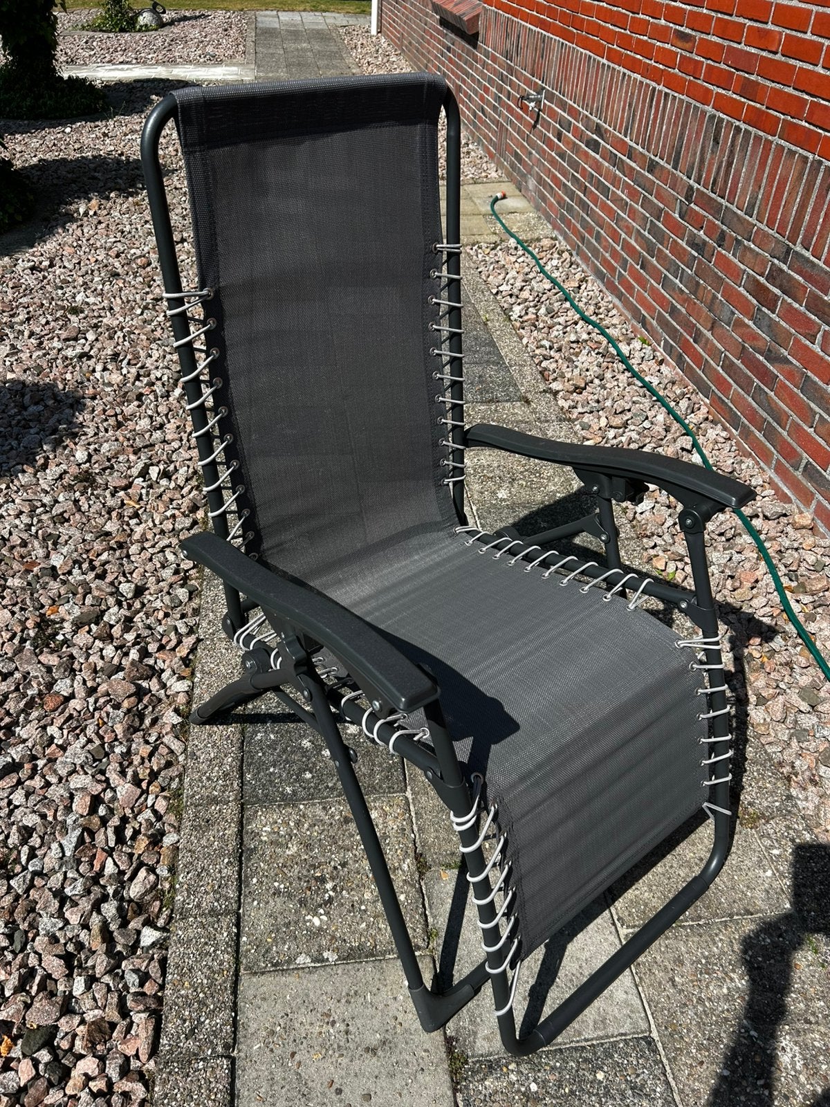 Ligstoel, Relax stoel 15,-, Ophalen, Gebruikt, Aluminium, Verstelbaar