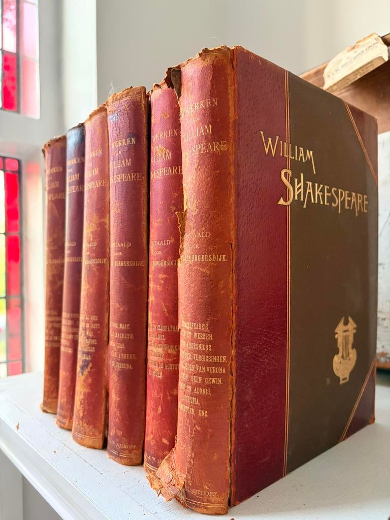 William Shakespeare 6  verzamel serie rond 1900, Ophalen of Verzenden