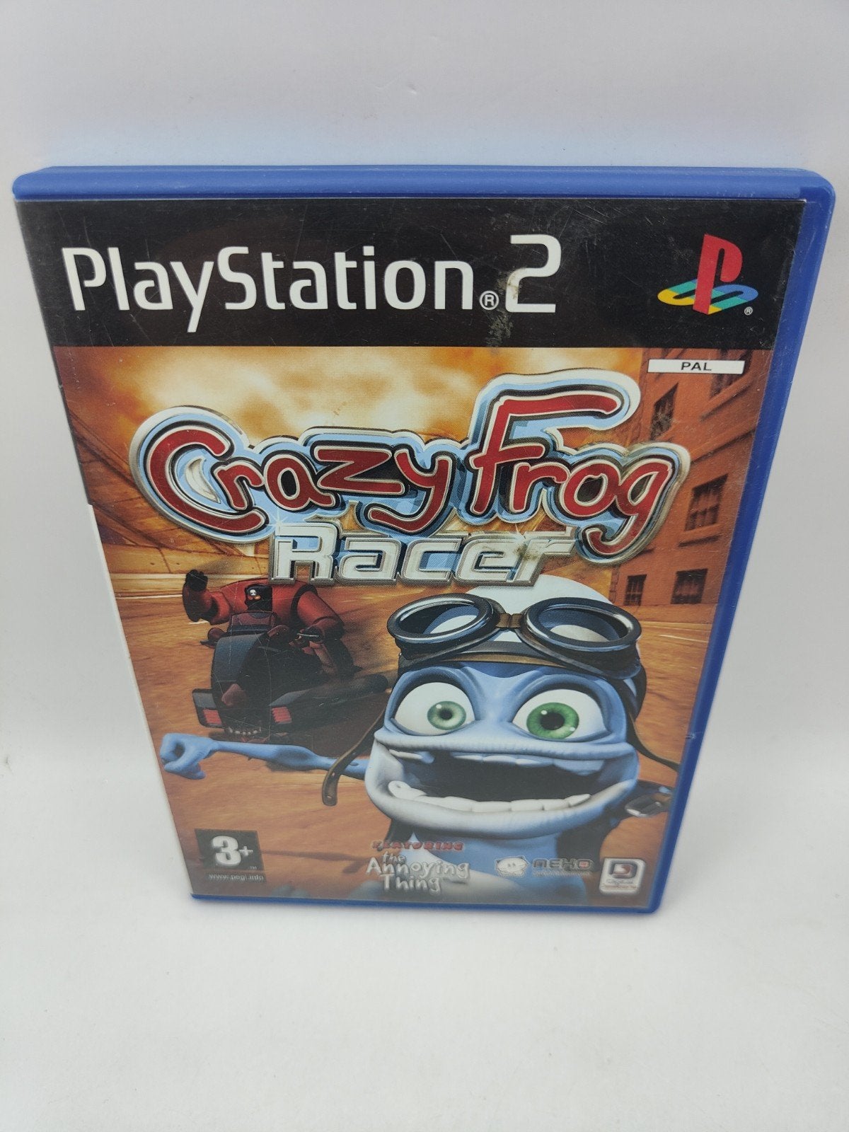 Crazy Frog Racer PS2, 1 speler, Racen en Vliegen, N/A, Ophalen of Verzenden