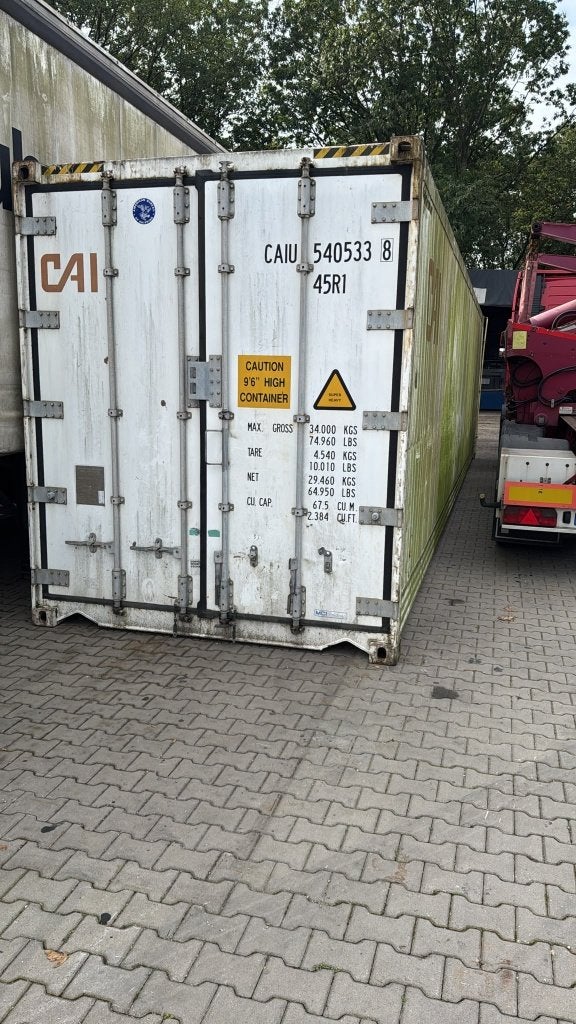 container, Ophalen