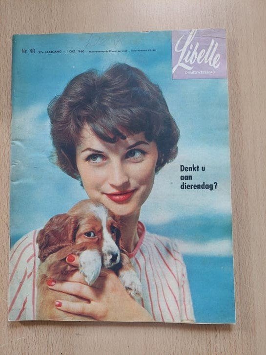 Libelle Damesweekblad Nr. 40 - 1 oktober 1960, Ophalen of Verzenden, Gelezen, Damesbladen
