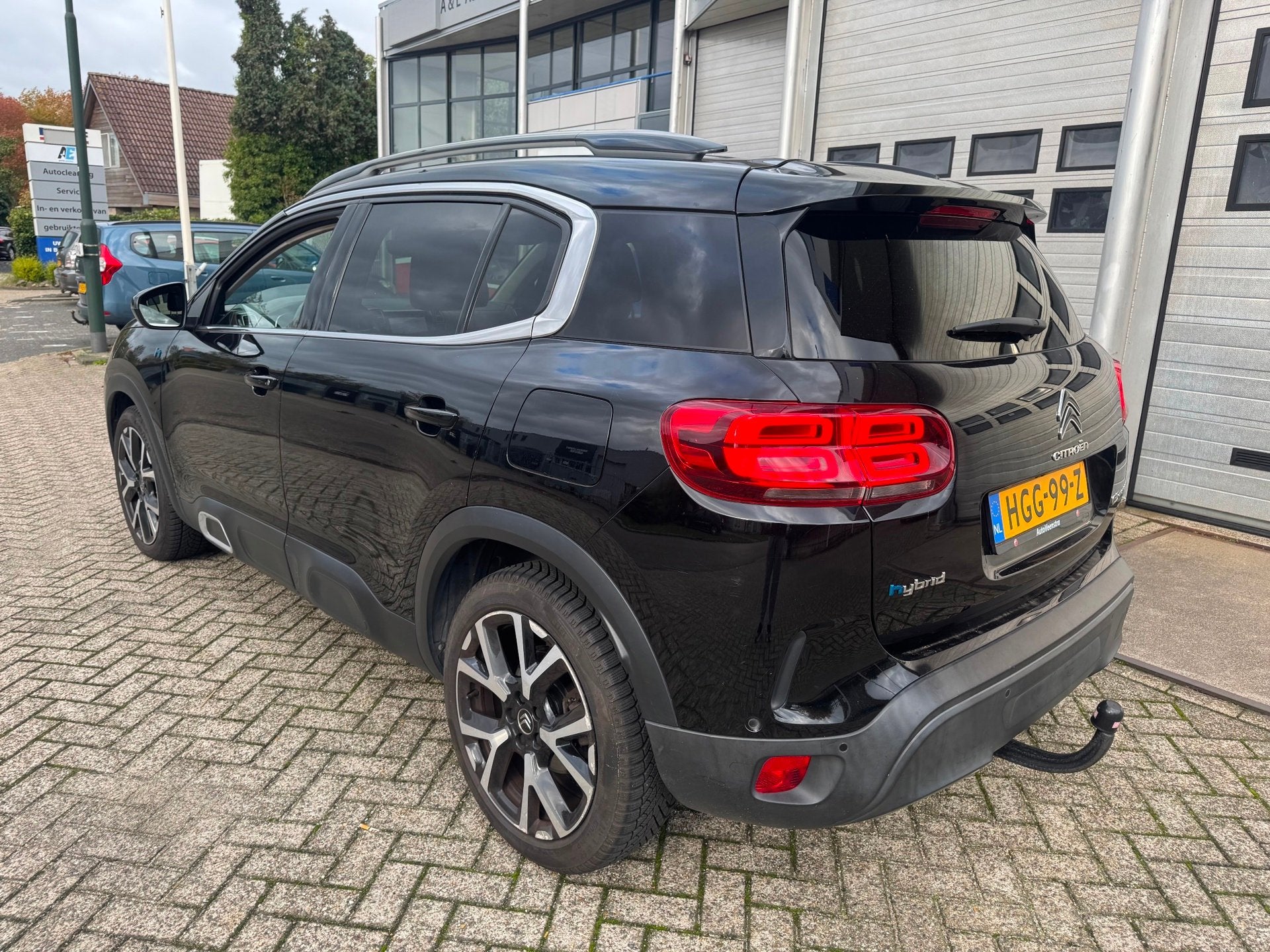Citroen C5 AIRCROSS 1.6 Plug-in Hybrid 225 Shine Trekhaak,Ca, Auto's, Gebruikt, Euro 6, 4 cilinders, 181 pk