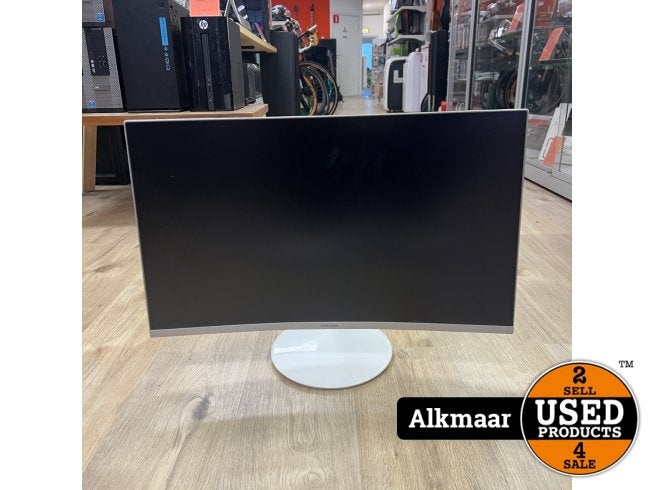 Samsung Curved Monitor C27H711 | 27-Inch | QLED | 4ms | 60Hz, Computers en Software, Samsung, Zo goed als nieuw, Support@Samsung.com