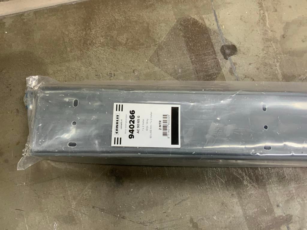 Canalit Leidinggoot Airco 90x65mm Grijs - 2 Meter, Ophalen, Nieuw