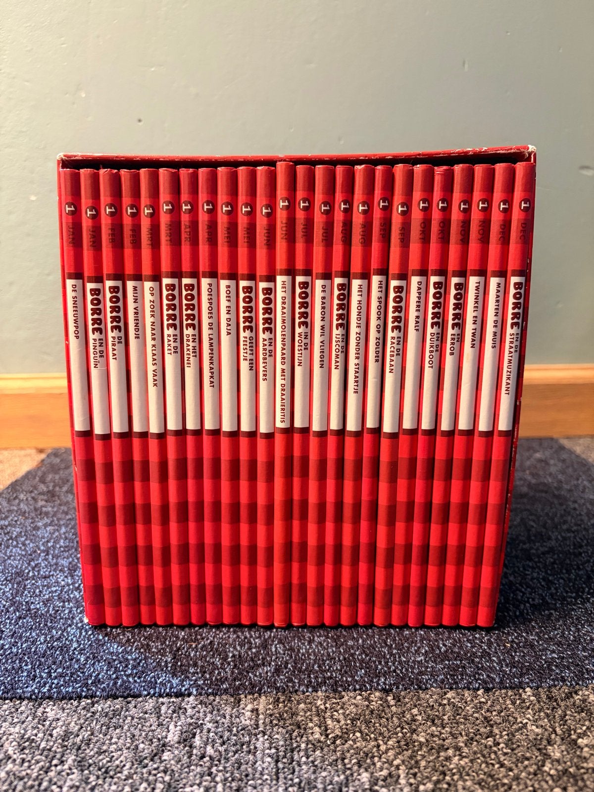 Complete Borre Boeken Collectie - 8 Jaargangen (2006-2013), Ophalen, Zo goed als nieuw, Fictie algemeen