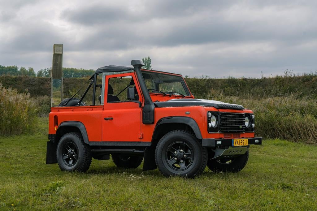 Land Rover Defender 90 Softtop Cabrio 2.4 Td4 2009, Auto's, 122 pk, Bedrijf, Vierwielaandrijving, 2402 cc