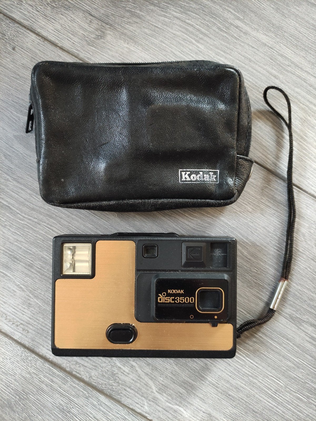 Kodak disc 3500 camera met tasje, Audio, Tv en Foto, Ophalen of Verzenden, Compact, Kodak