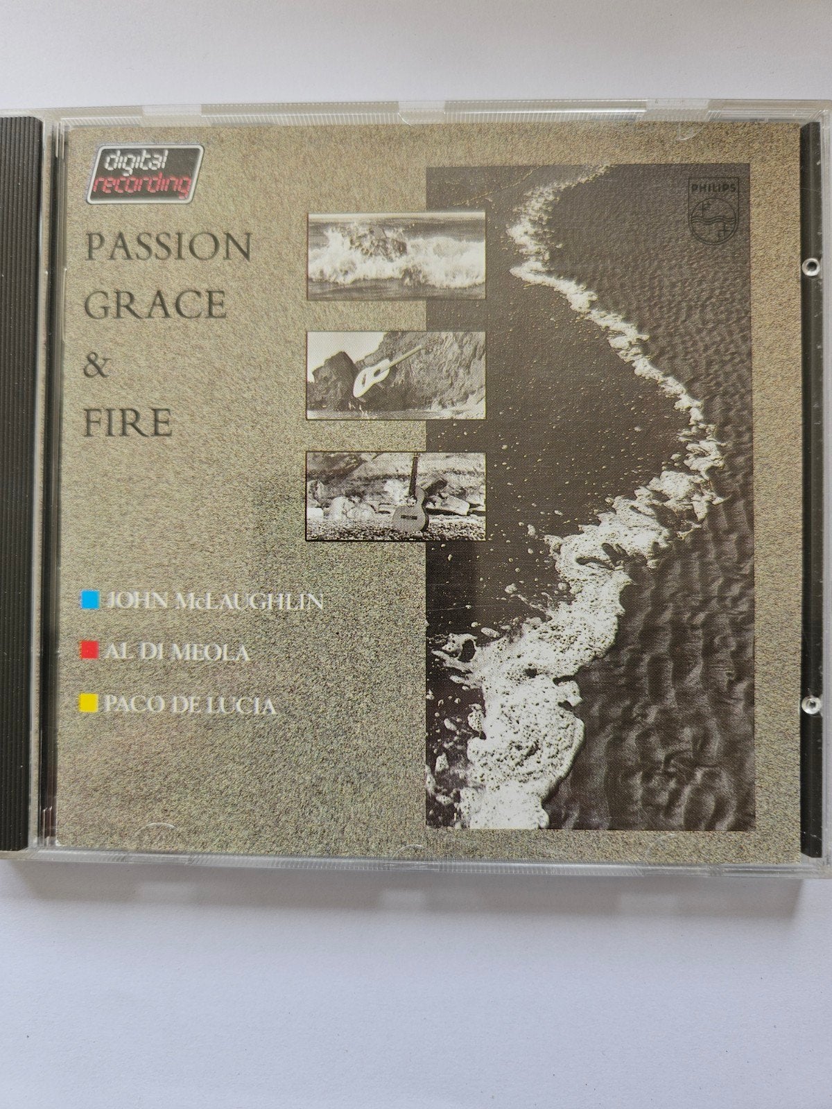CD: John McLaughlin, Al DiMeola, Paco De Lucia - Passion, Gr, Ophalen of Verzenden, Gebruikt, Album