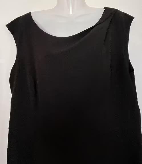 Mart Visser zwarte mouwloze jurk maat 48[v], Zwart, Maat 46/48 (XL) of groter, Ophalen of Verzenden, Zo goed als nieuw