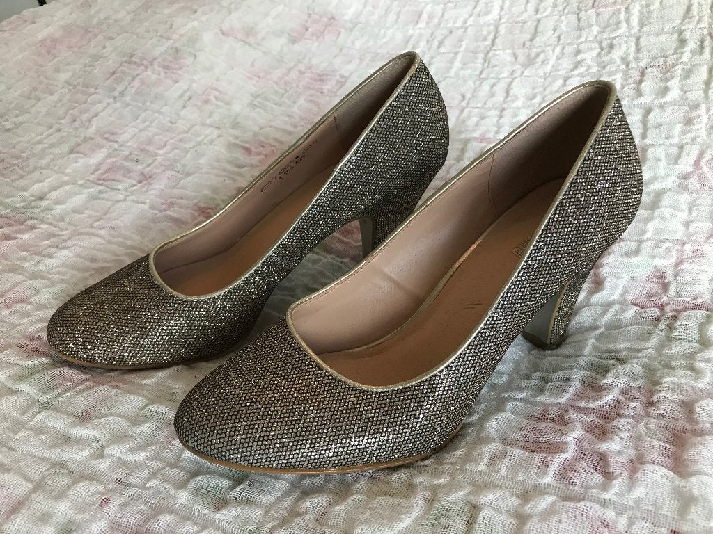 Glitter pumps m. 36, Overige kleuren, Ophalen of Verzenden, Zo goed als nieuw, Graceland