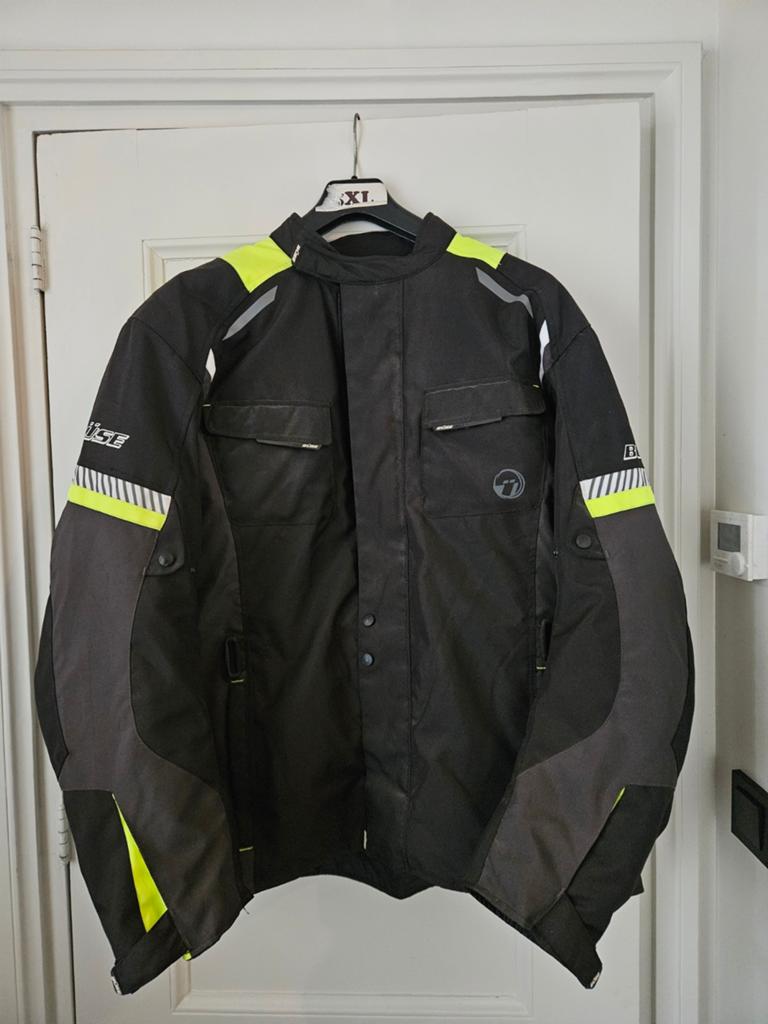 Büse motorjas 5XL/62 nieuw zonder kaartje - Neon accenten, Ophalen of Verzenden, Jas | textiel