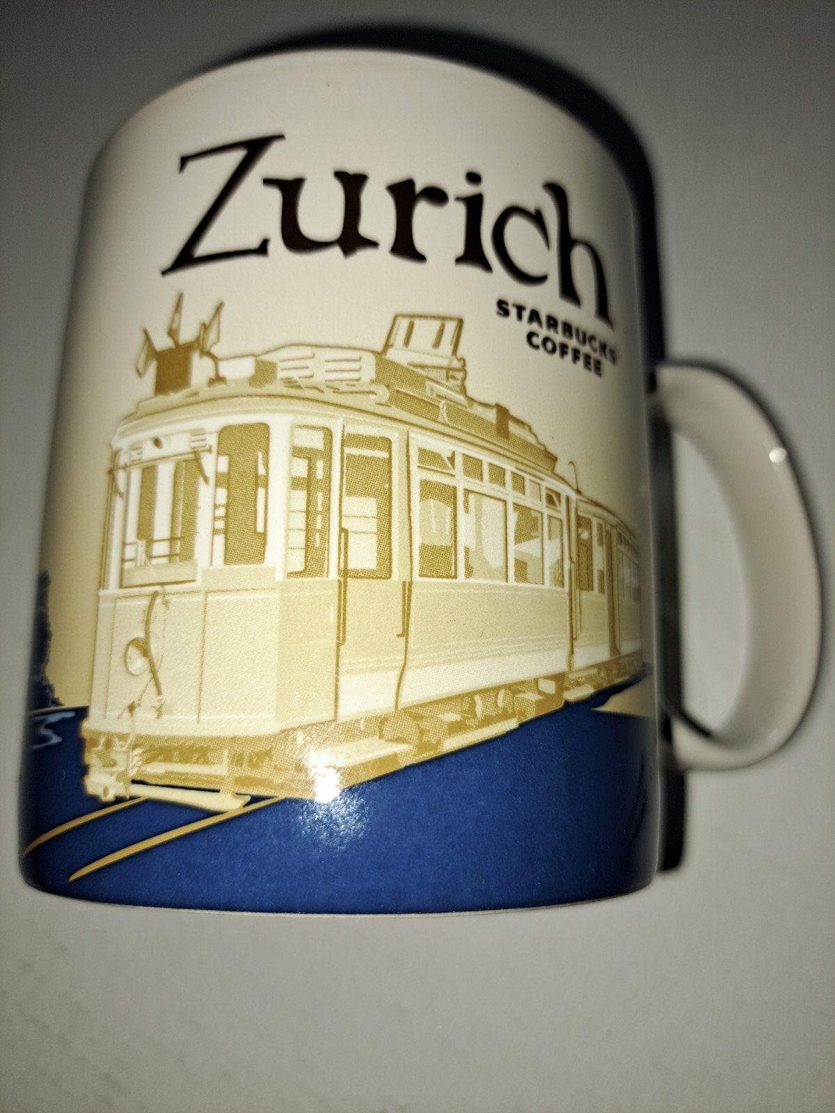 Starbucks Zürich City Mug mok 2013 Keramiek, Ophalen, Keramiek, Zo goed als nieuw, Overige stijlen