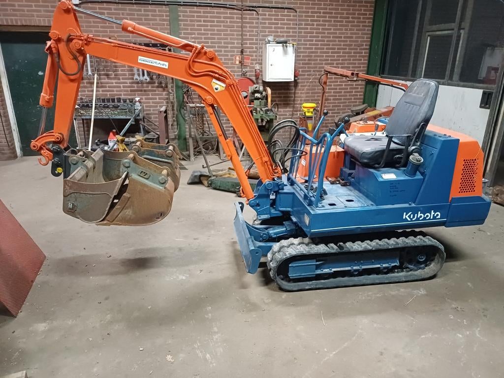 Kubota kh 014 minigraver, Ophalen of Verzenden, Graafmachine