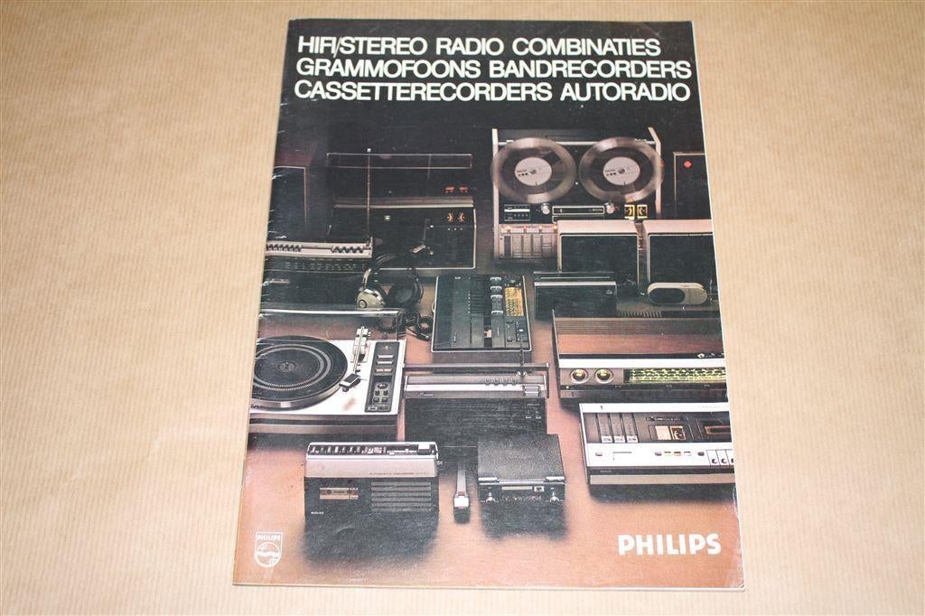 Philips catalogus - Hifi Platenspelers etc. 1974 !!, Boeken, Ophalen of Verzenden, Zo goed als nieuw