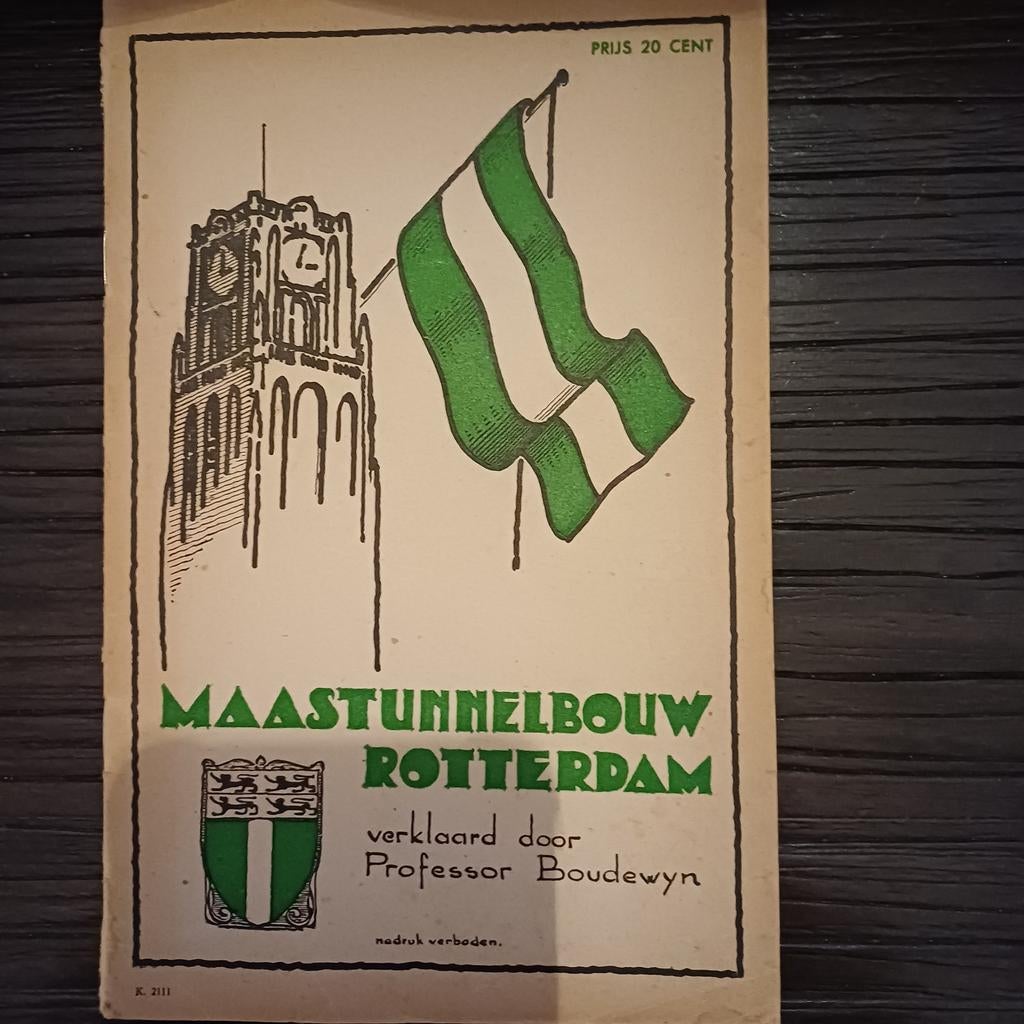 Maastunnelbouw Rotterdam, Boeken, Ophalen