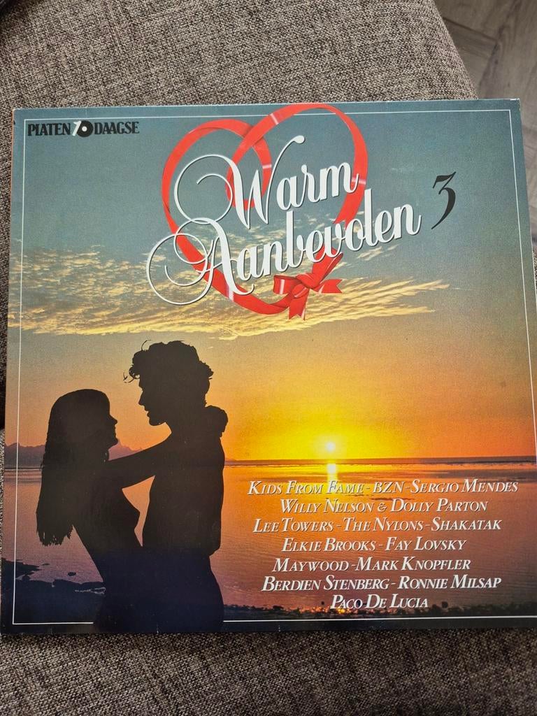 Warm aanbevolen 3 lp., Ophalen of Verzenden, Gebruikt, Overige formaten