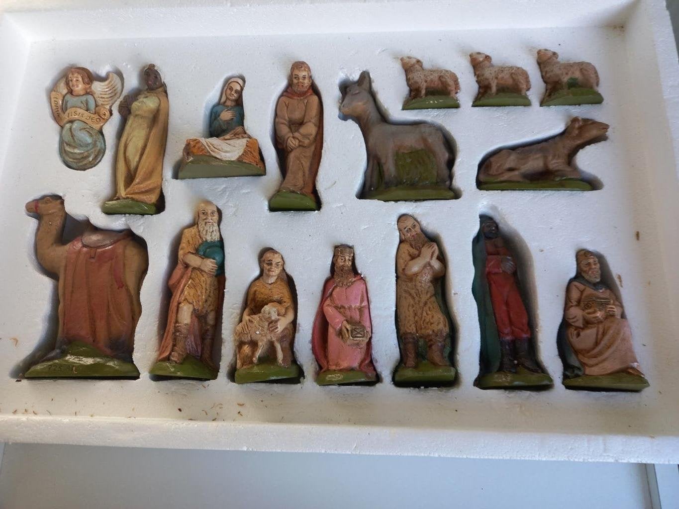 kerststalbeeldjes excl. stalletje, Ophalen