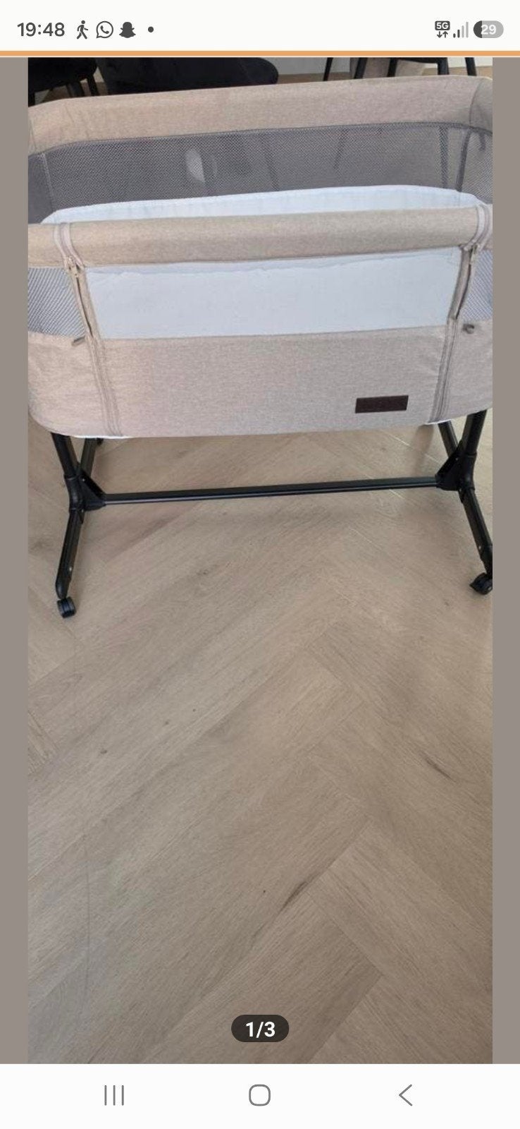 Co-sleeper/Wiegje - Zo goed als nieuw, Ophalen of Verzenden, Zo goed als nieuw, Wieg