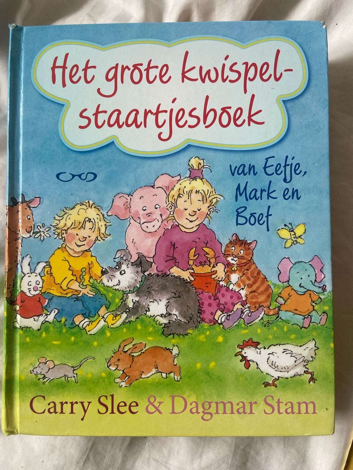 Het Grote Kwispelstaartjesboek - Carry Slee & Dagmar Stam, Ophalen of Verzenden, Gelezen, 3 tot 4 jaar