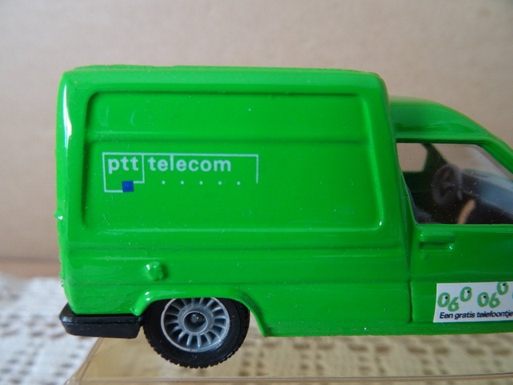 Vintage Solido modelauto Renault Express PTT Telecom 1988, Solido, Auto, Solido, Ophalen of Verzenden