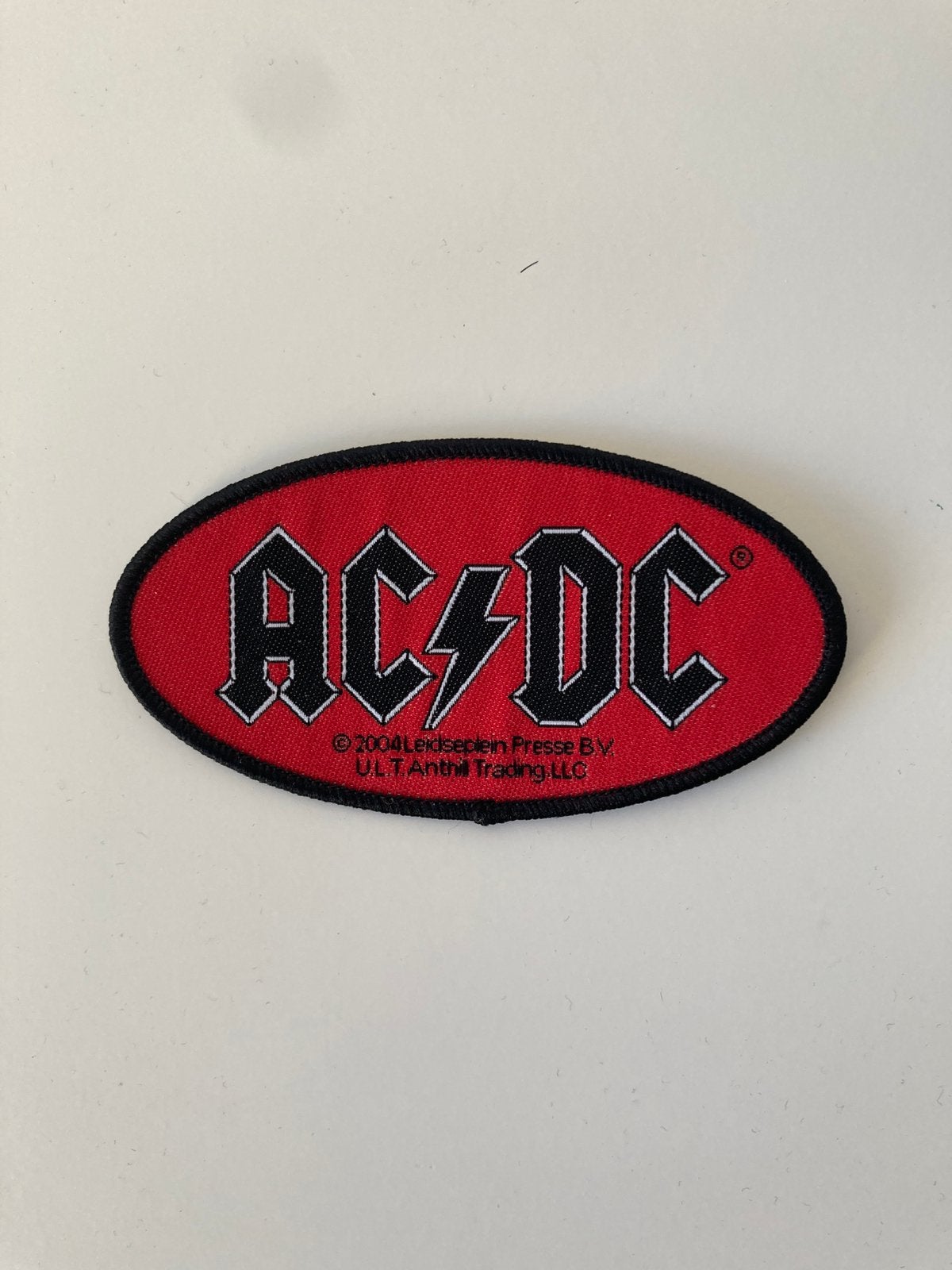 Acdc ac/dc opnaai embleem patch nieuw, Ophalen of Verzenden, Zo goed als nieuw