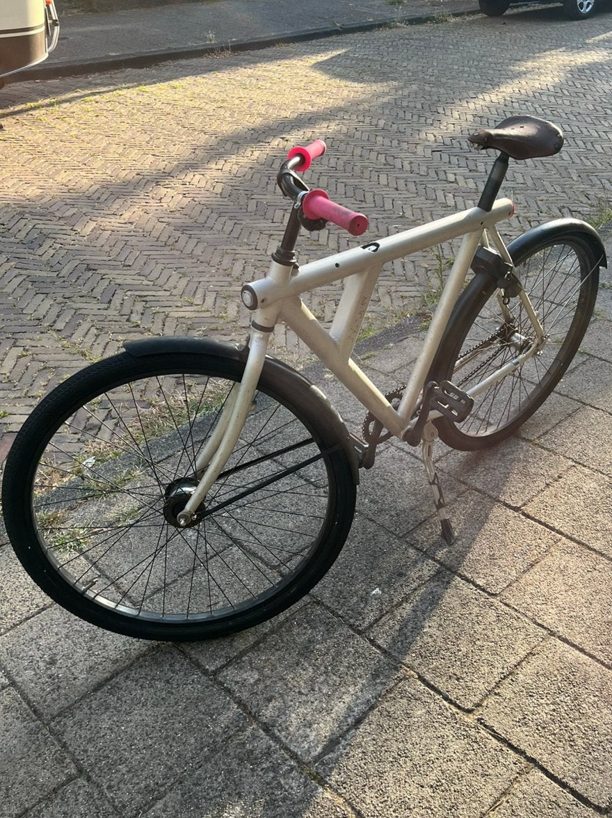 Van Moof no. 3, Terugtraprem, Gebruikt, 53 tot 57 cm, Ophalen