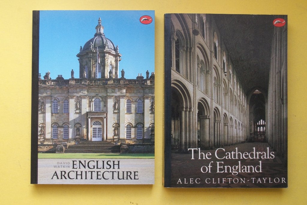 2X CATHEDRALS OF ENGLAND + ENGLISH ARCHITECTURE, Ophalen of Verzenden, Zo goed als nieuw, Architecten