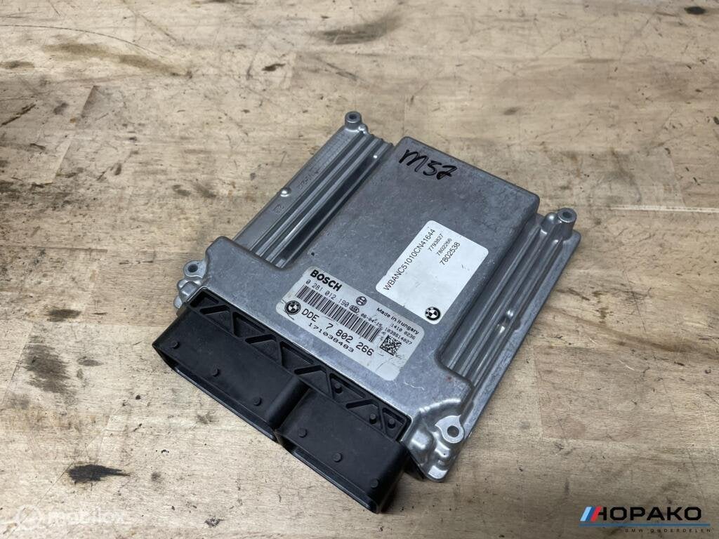 ECU / Motorcomputer BMW 3/5 serie M57 | 7802266, Gebruikt, Einsteinlaan 5, rijswijk, Bmw, Ophalen of Verzenden