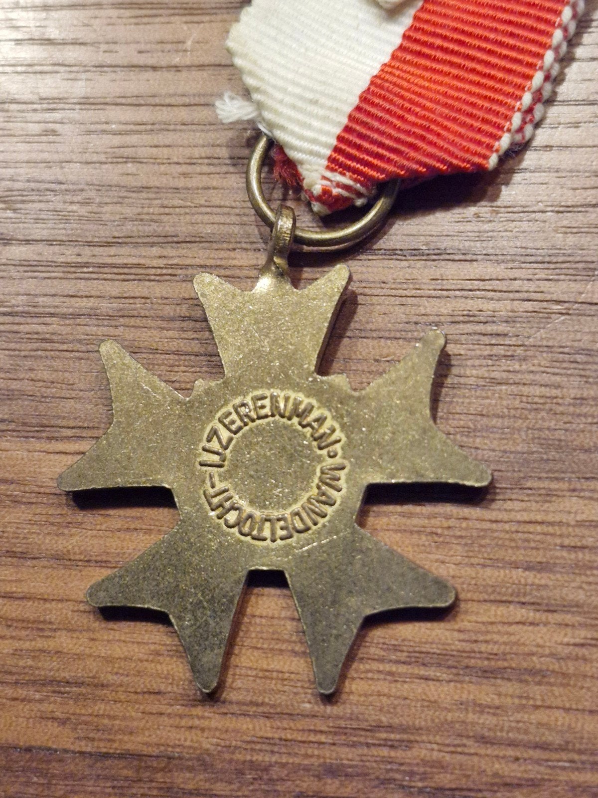 210 Zeldzame IJzeren Man Wandeltocht Medaille, Ophalen of Verzenden, Gebruikt