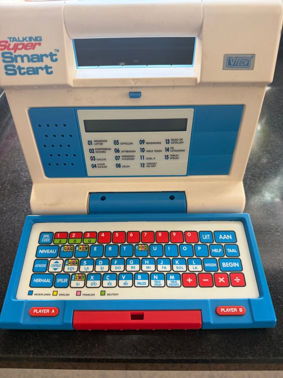 VTech Talking Super Smart Start Educatieve Laptop, Ophalen of Verzenden, Gebruikt, Elektronica, Met geluid