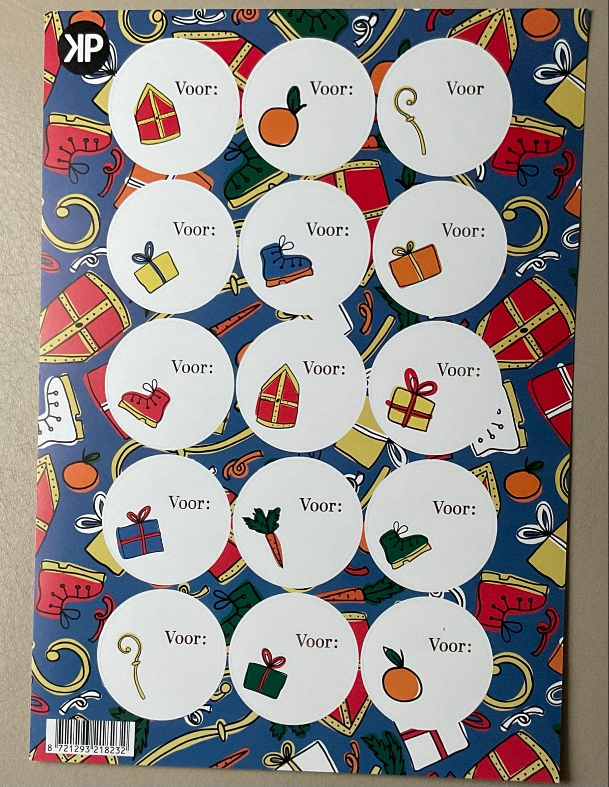 Sinterklaas kadolabels, Diversen, Ophalen of Verzenden