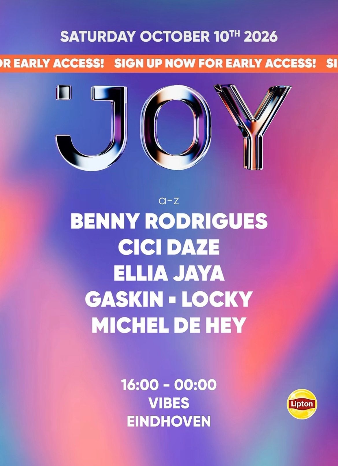 Joy Eindhoven tickets, Twee personen