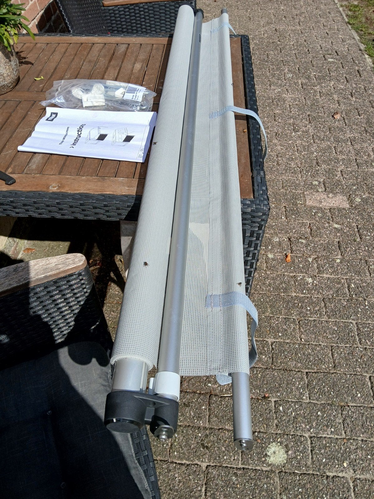 Nieuwe Thule windscherm oprolbaar voor car of camper, Ophalen of Verzenden, Nieuw, Overige typen