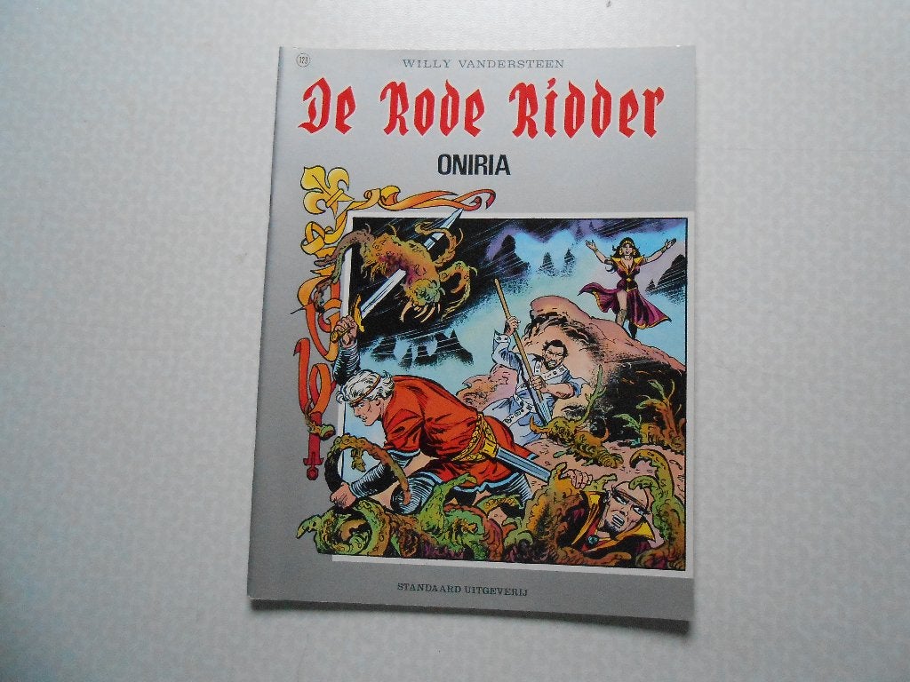 Rode ridder 123 Oniria 1987 1 ste druk., Boeken, Stripboeken, Willy Vandersteen, Eén stripboek, Nieuw, Ophalen of Verzenden