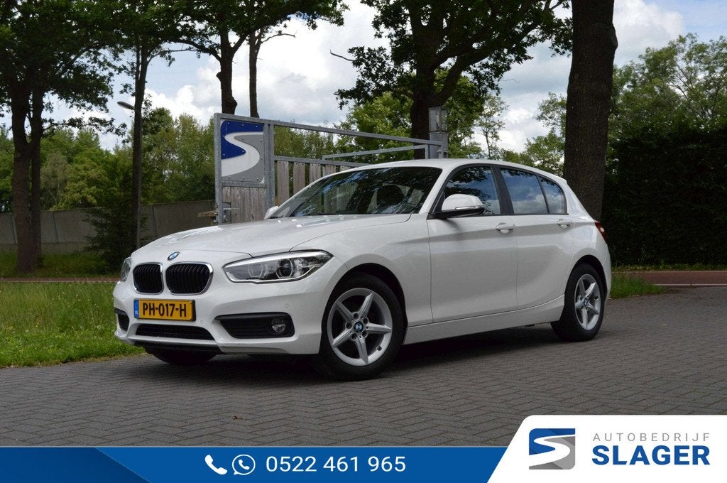 BMW 1-serie 116d Corporate Lease Executive | Automaat | Xeno, Automatische klimaatregeling, Gebruikt, 116 pk, Wit